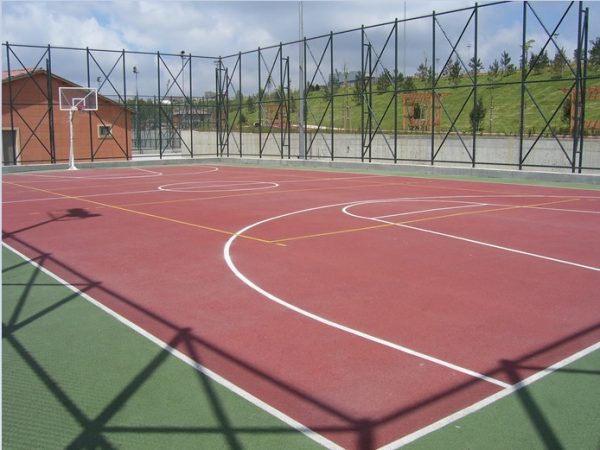 spor sahaları Asfaltı